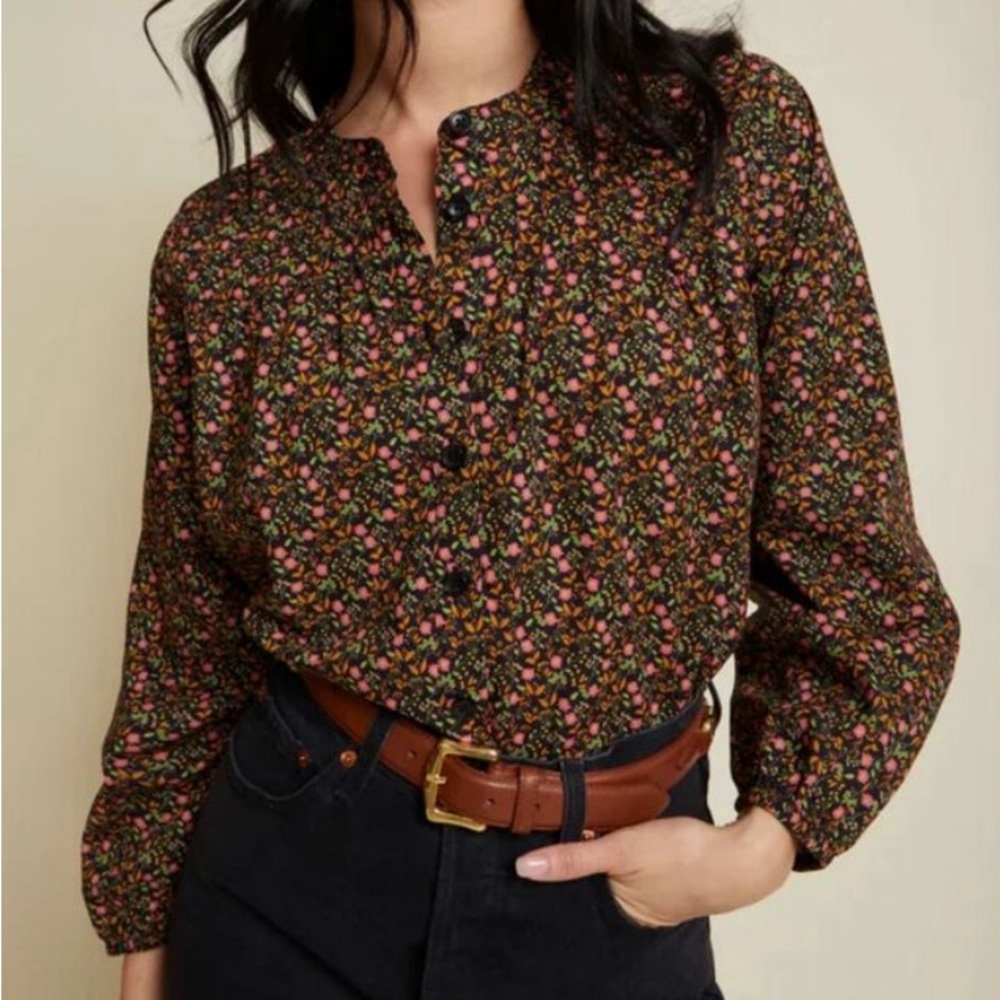 Nation LTD Floral French Quarter Blouse